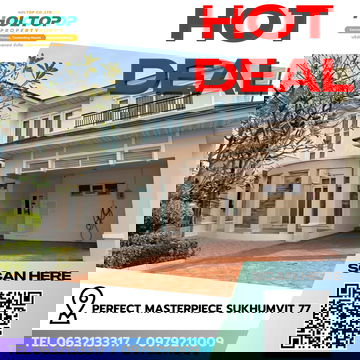 #R8466 🎉 261268 House for Rent: Perfect Masterpiece Sukhumvit 77