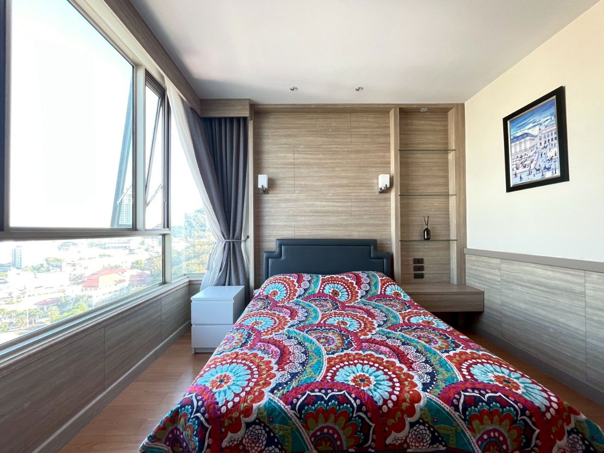 รูป เช่า คอนโด มาริน่า เบย์ฟร้อนท์ ศรีราชา ทำเลทอง ห้องสวยแถมเฟอร์ฯ ตกแต่งพร้อมอยู่ ใกล้แหล่งชุมชน - รูปที่ 2/27