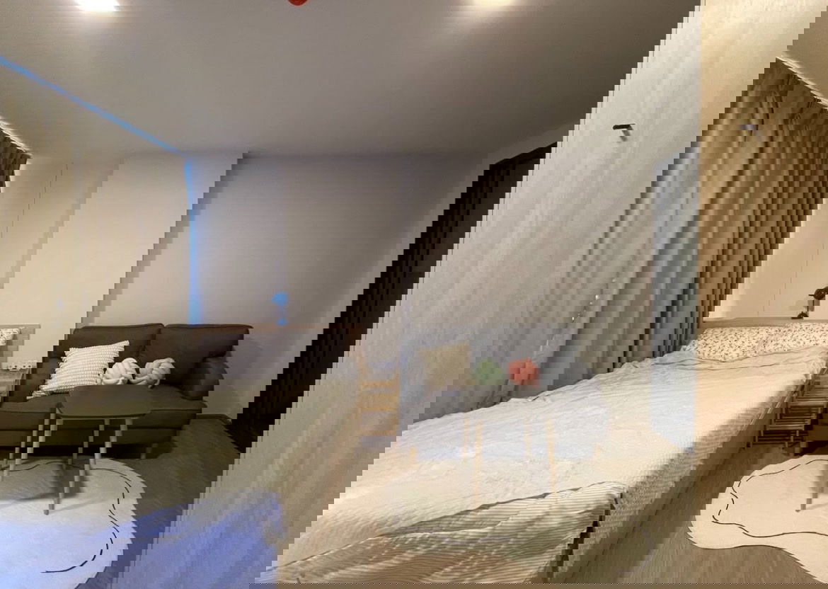 รูป ให้เช่า The Muve Bangna 🏡 8,500 เฟอร์ครบ พร้อมอยู่‼️#ตอบแชทไว 🔥🔥 รหัส B456 - รูปที่ 2/7