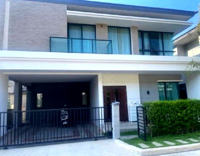 บ้านเดี่ยวให้เช่า : ให้เช่าบ้านเดี่ยว 2 ชั้น โครงการเดอะ ซิตี้ พระราม 9-รามคำแหง ถนนกรุงเทพกรีฑาตัดใหม่ เฟอร์นิเจอร์ครบ อยู่อาศัย