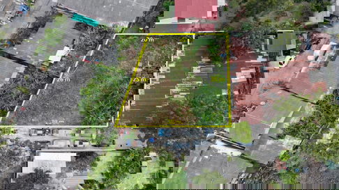 ขายที่ดินหน้ากว้างสวย เหมาะอยู่อาศัย home office ใกล้ รพ นครธน เซนทรัล พระราม 2