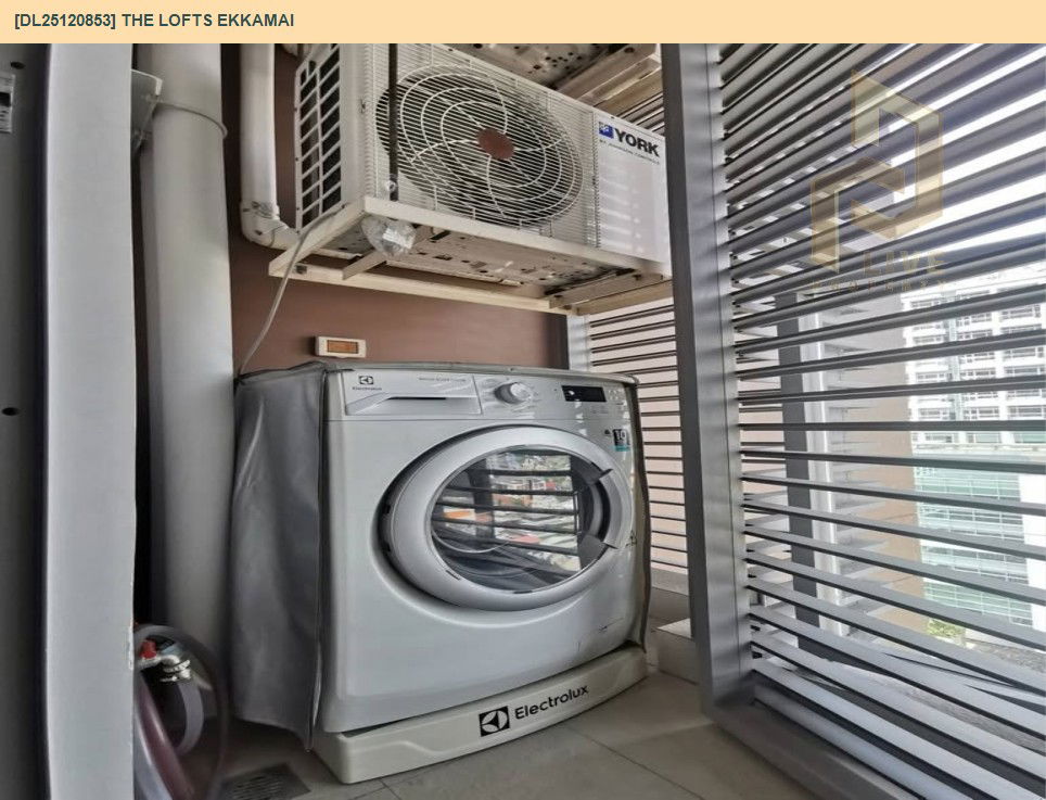 รูป DL25120853 ให้เช่าคอนโด เดอะ ล็อฟท์ เอกมัย (The Lofts Ekkamai) ใกล้ BTS เอกมัย พร้อมเข้าอยู่ โทรด่วน 0638692663 LineID @257sxzzu - รูปที่ 13/13