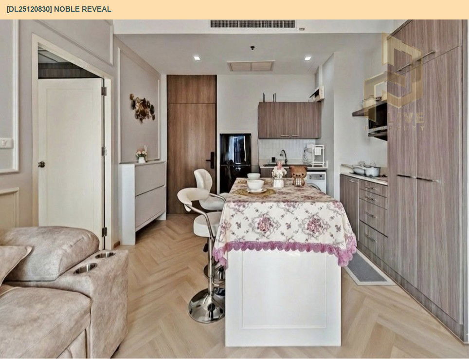 รูป DL25120830 ให้เช่าคอนโด โนเบิล รีวิล (Noble Reveal) ใกล้ BTS เอกมัย พร้อมเข้าอยู่ โทรด่วน 0656133286 LineID @897iyzll - รูปที่ 11/14