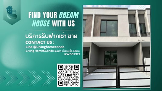 รูปภาพ For Rent: Pleno Sukhumvit-Bangna 3 project house, fully furnished, near Mega Bangna RW007327 