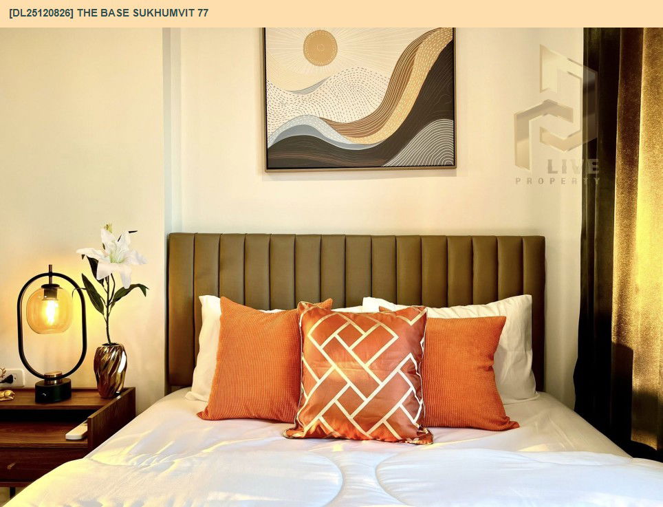 รูป DL25120826 ขายคอนโด เดอะ เบส สุขุมวิท 77 (The Base Sukhumvit 77) ใกล้ BTS อ่อนนุช พร้อมเข้าอยู่ โทรด่วน 0800343450 LineID @655ebbvc - รูปที่ 15/16