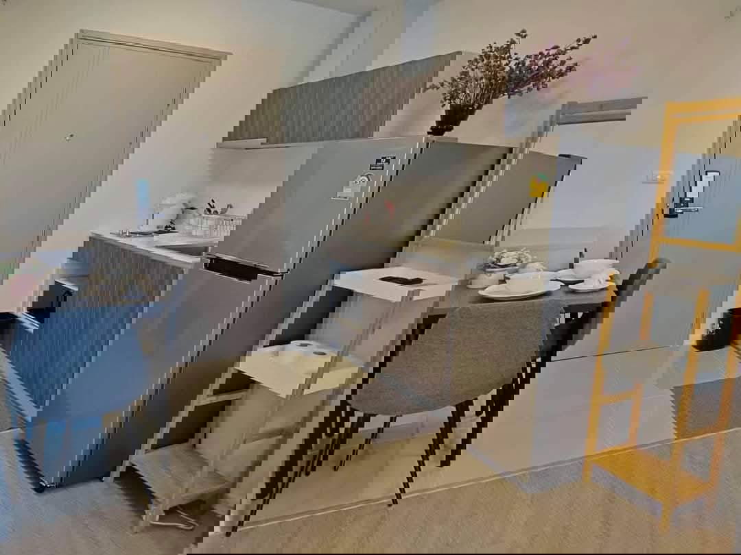 picture Condo for sale D Condo Rin, Studio unit, 3rd floor, Building B, near Central Chiang Mai. - 8/8