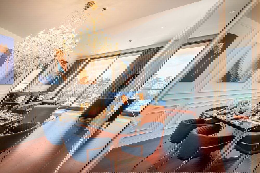 รูป 🔥 สำหรับเช่า ! ชั้นสูง 17++, ตกแต่งสไตล์โมเดิร์น, ออกแบบโดยนักออกแบบระดับโลก!! 🔥 Code C20250600043..KHUN By Yoo, 2 นอน, 2 น้ำ, แต่งครบ, พร้อมเข้าอยู - รูปที่ 5/10