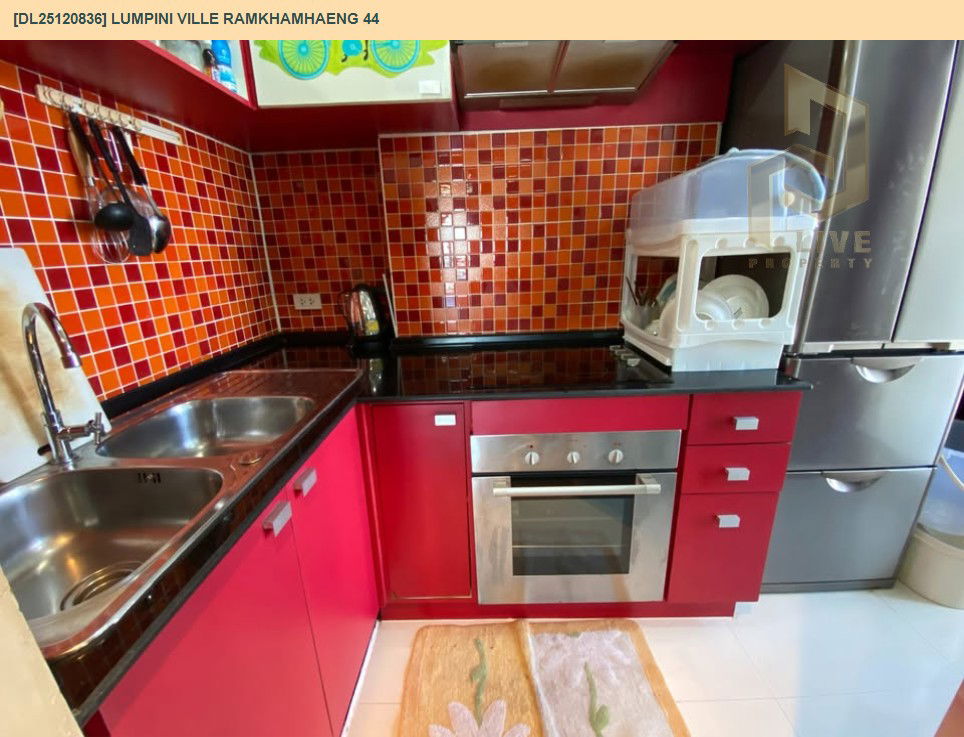 รูป DL25120836 ให้เช่าคอนโด ลุมพินี วิลล์ รามคำแหง 44 (Lumpini Ville Ramkhamhaeng 44) ใกล้ - พร้อมเข้าอยู่ โทรด่วน 0653619502 LineID @534wlwof - รูปที่ 5/9