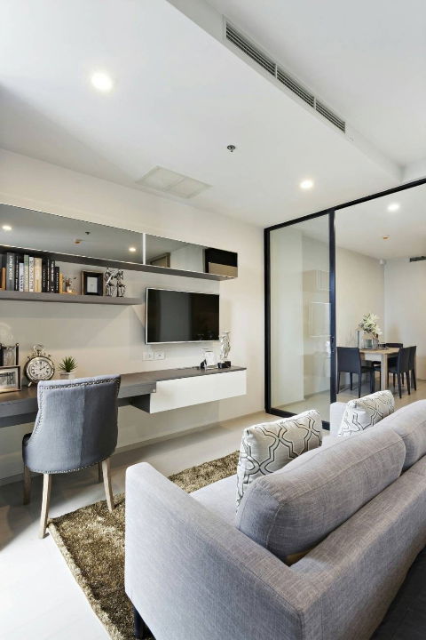 รูป 🟠ให้เช่าคอนโด - 1 ห้องนอน 47.5 ตร.ม. ที่ Noble Ploenchit - รูปที่ 4/9