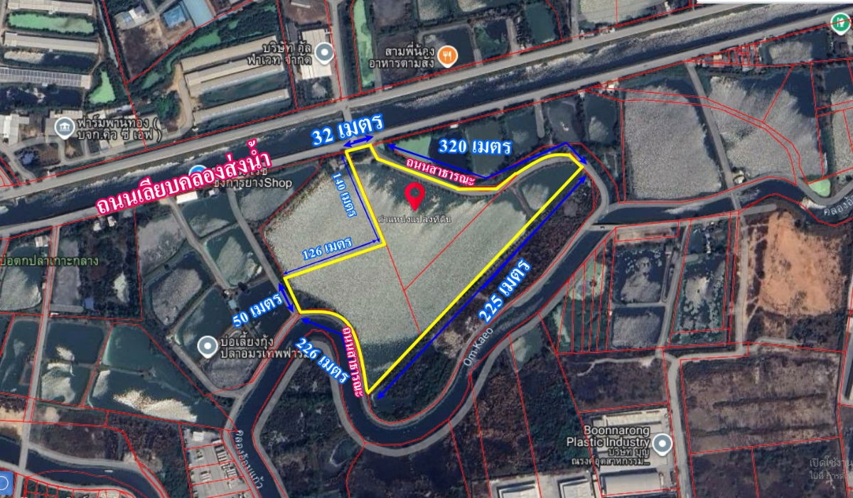 รูป ขายที่สีม่วง  31  ไร่ ใกล้ถนนเลียบมอเตอร์เวย์ สาย 7 ใกล้นิคมอมตะ ชลบุรี  ต.บางนาง อ.พานทอง จ.ชลบุรี - รูปที่ 9/9