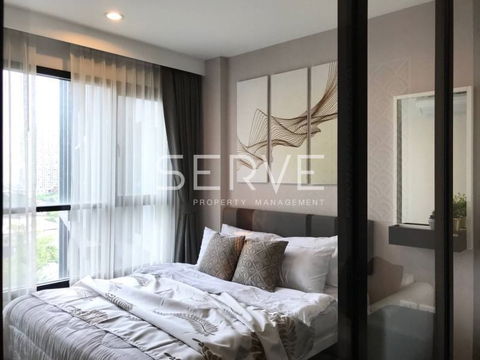 1 นอน 27.09 ตร.ม. คอนโดในเครือคุณภาพแสนสิริ บนทำเลดีๆ มีรถรับส่ง BTS อ่อนนุช ที่ The Base Park West Sukhumvit 77  / ขายคอนโด