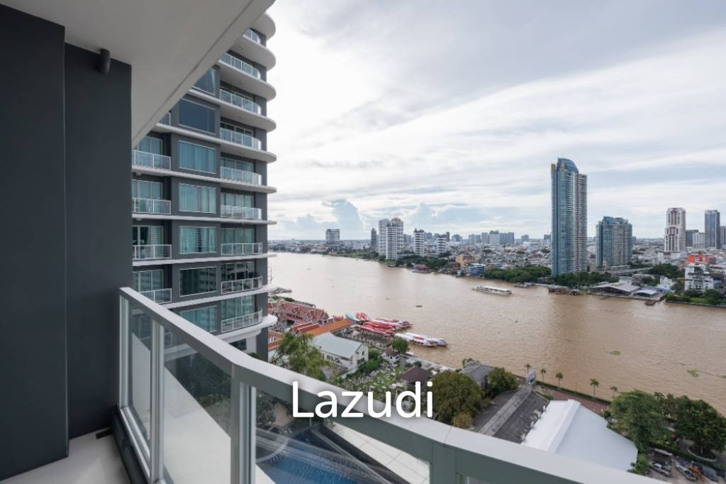 รูป 45 sqm river view condoat Menam Residences Bangkok - รูปที่ 8/9