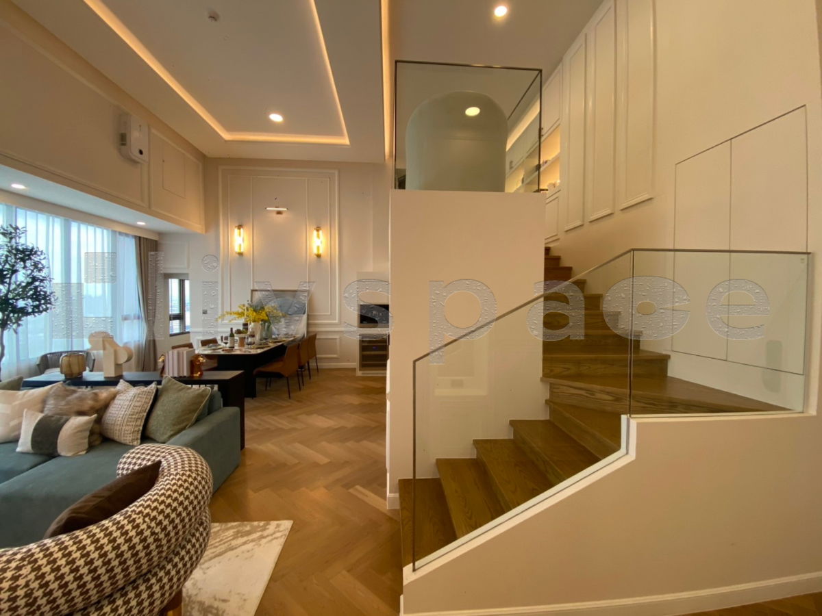 รูป ▚ LE242ツ [ขาย] Duplex 2 ชั้น สุดหรู! Siamese Rama 9 (Landmark @MRTA) 2 นอน 157 ตร.ม. มีห้องแม่บ้าน ติดรถไฟฟ้า 1 นาที เพียง 23.89 ล้าน! - รูปที่ 2/7