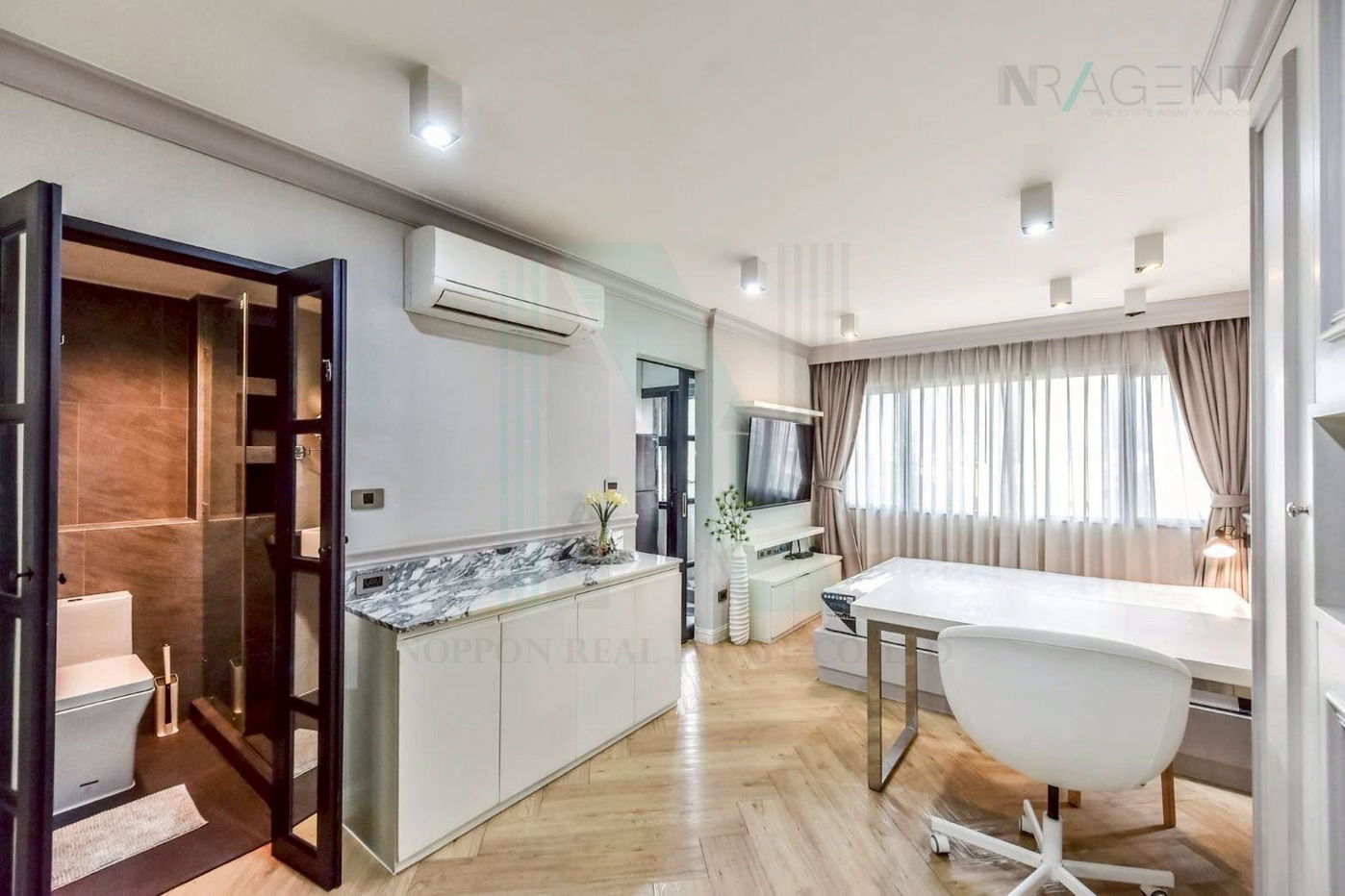 รูป 🚩 ขายคอนโด วัน สาทร อาคาร 1 ชั้น 7 1 ห้องนอน ขนาด 30 ตรม ใกล้ เซ็นทรัล พระราม 3 - รูปที่ 6/8