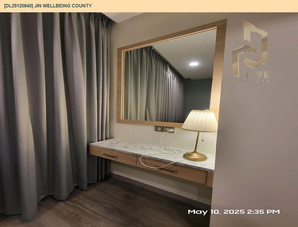 รูป DL25120840 ให้เช่าคอนโด จิณณ์ เวลบีอิ้ง เคาน์ตี้ (Jin Wellbeing County) ใกล้ - พร้อมเข้าอยู่ โทรด่วน 0842740999 LineID @523dslwi - รูปที่ 7/9
