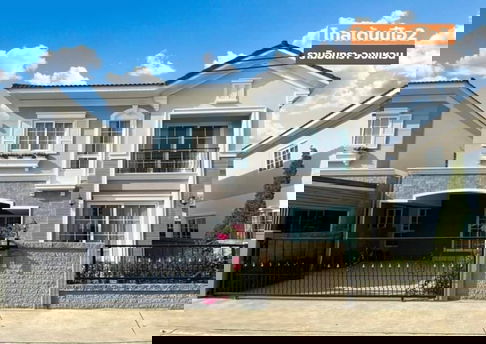 ST0041 | Twin house for sale, Golden Neo 2 Ramintra-Wongwaen 💰 Price 5,150,000 THB (Transfer fees split equally)