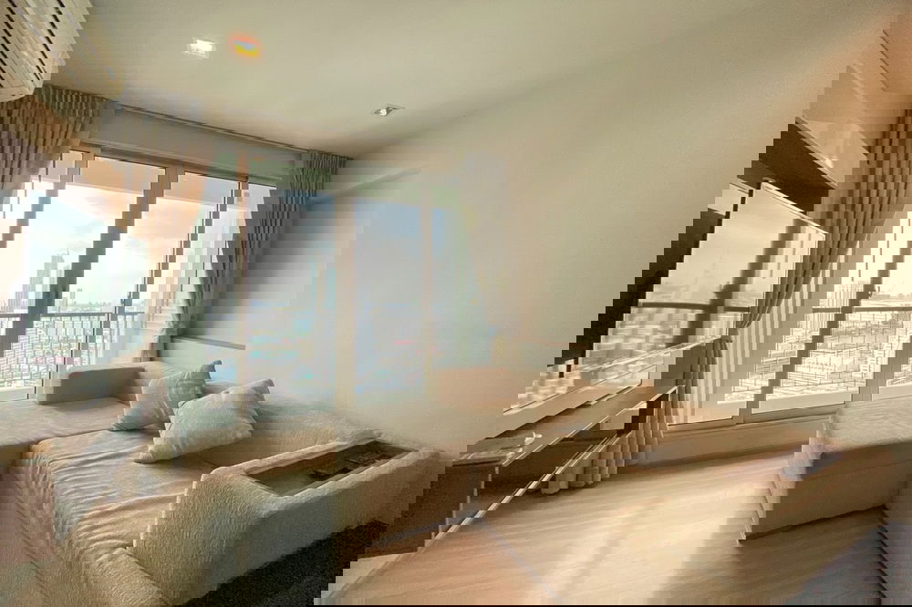 รูป 🔥 สำหรับเช่า !! ชั้นสูง 31++, คอนโดวิวแม่น้ำ, ส่วนกลางวิวแม่น้ำ!! 🔥 Code C20221201104...Rhythm Sathorn, 1 ห้องนอน, 1 ห้องน้ำ, แต่งครบ, พร้อมเข้าอยู่ - รูปที่ 3/7