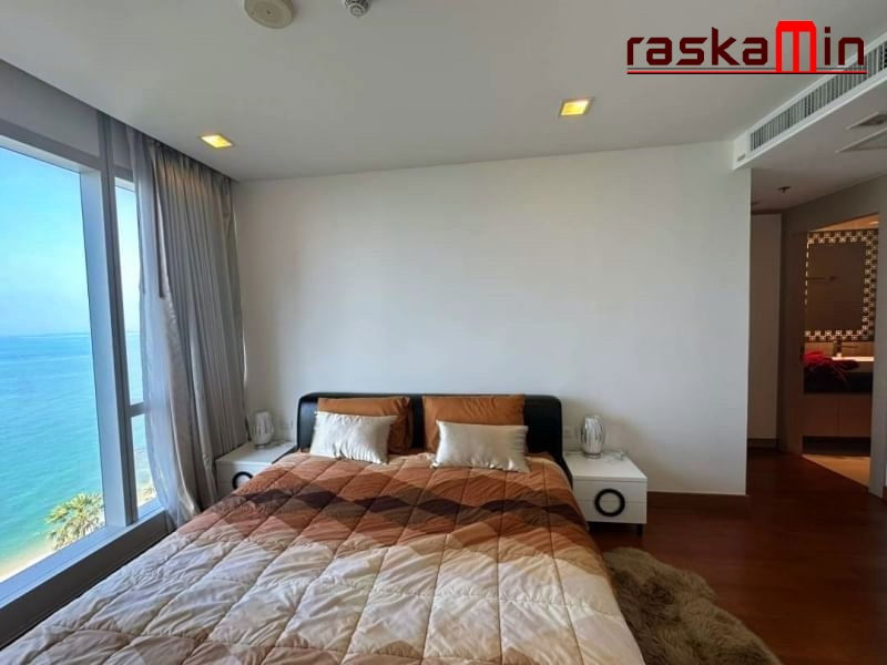 รูป KT0091📲LineID @556ryccg🗺️FQ🏄‍♂️2ห้องนอน 82ตรม ตึก A ชั้น10🏖️วิวทะเล พร้อมเฟอร์นิเจอร์🌴The Palm Wongamat Beach Pattaya - รูปที่ 5/13