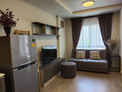 Condo for sale D Condo Rin, Studio unit, 3rd floor, Building B, near Central Chiang Mai.