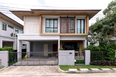 บ้านเดี่ยวให้เช่า : ให้เช่าบ้านเดี่ยว บุราสิริ วัชรพล (Burasiri Watcharapol) ถ.สุขาภิบาล 5 แขวงออเงิน เขตสายไหม