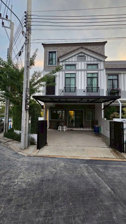 รูป ให้ เช่าทาวน์โฮม Indy 5 บางนา Km.7 35 ตร.วา 164 ตรม. 4 นอน 4 น้ำ บ้านสวยพร้อมอยู่ ทำเลดีใกล้เมกะบางนา 5 นาที บ้านหัวมุมไม่มีบ้านตรงข้าม - รูปที่ 1/12