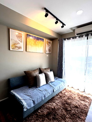 คอนโดให้เช่า : ให้เช่าคอนโดมิเนียม   1 ห้องนอน   1 ห้องน้ำ    1 ห้องครัว  1  ที่จอดรถ