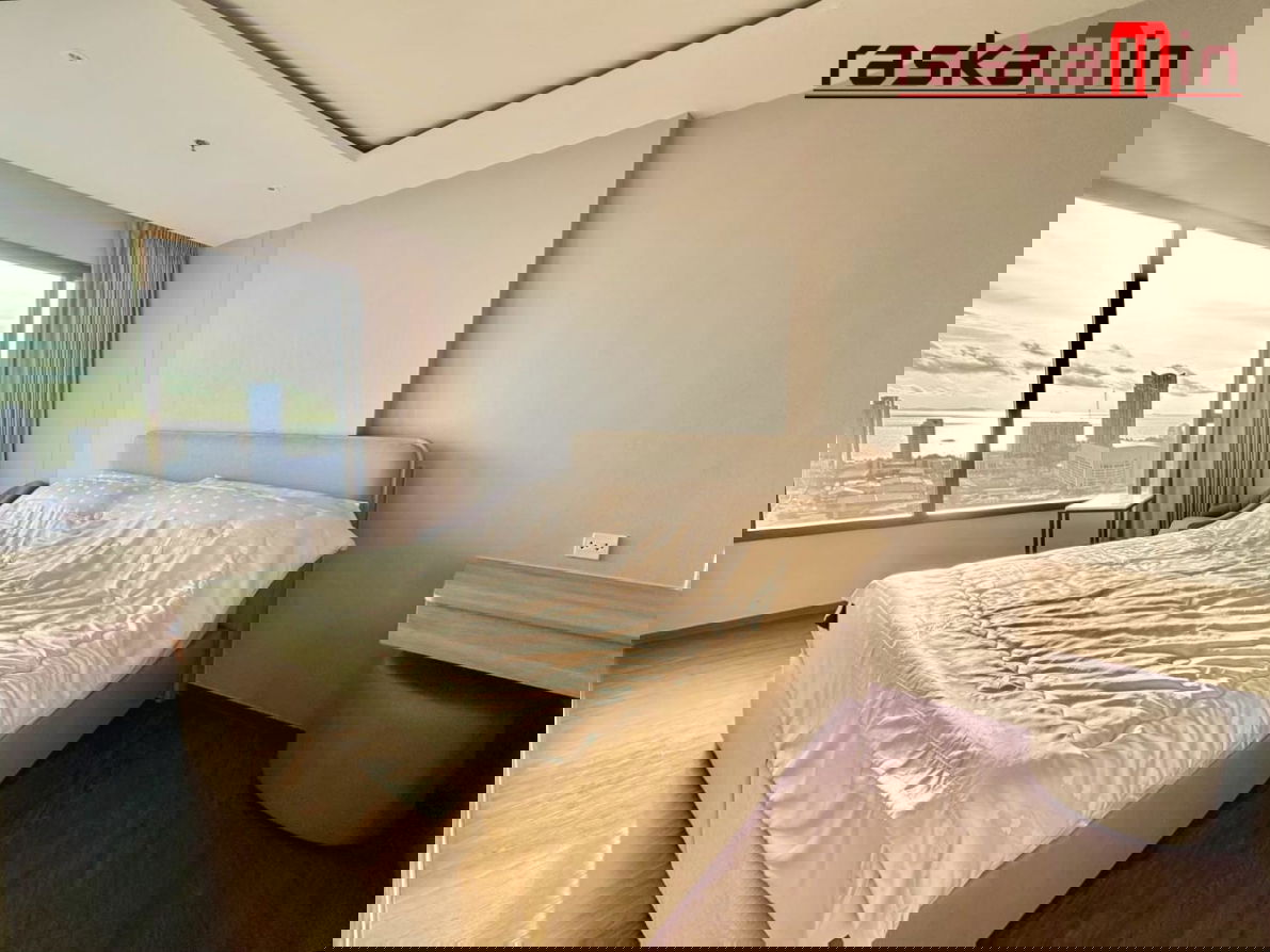 รูป KT0089📲LineID @556ryccg🗺️FQ🌅2ห้องนอน 58.5ตรม ชั้น22 พร้อมเฟอร์นิเจอร์🌊ONCE Pattaya วันซ์ พัทยา สาย3 - รูปที่ 5/9