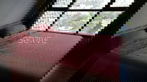 1 Bed 29 sq.m. High Fl. 15+ Good Location Free Shuttle to BTS On Nut at The Base Park West Sukhumvit 77 Condo / For Rent