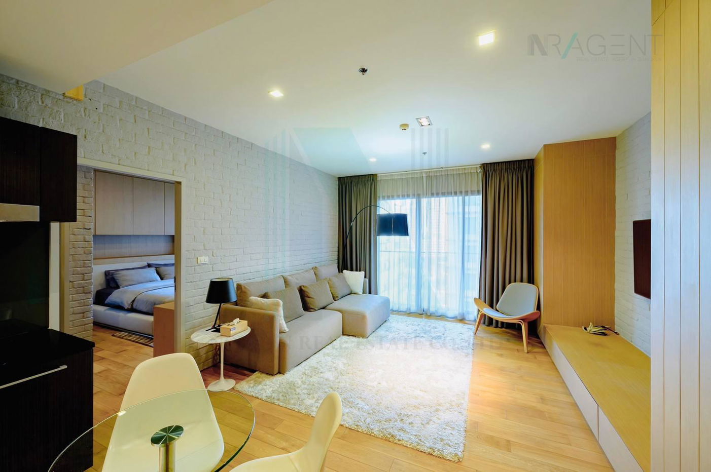 รูป 🚩 ให้เช่าคอนโด โนเบิล โซโล ทองหล่อ อาคาร 1 ชั้น 10 1 ห้องนอน ขนาด 53 ตรม ใกล้ โรงเรียนสายน้ำผึ้ง - รูปที่ 2/8