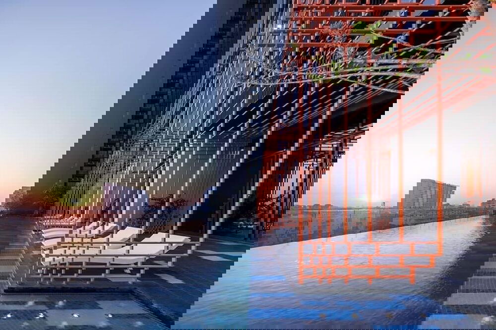 รูป ขายพร้อมผู้เช่า ! เพดานสูง, ชั้นสูง 36+, ทำเลดี, ส่วนกลางอลังการ! Code C20230900884...The Line Sukhumvit 101, 1 นอน, 1 น้ำ Duplex, แต่งครบ, ราคาพิเศษ! - รูปที่ 8/14