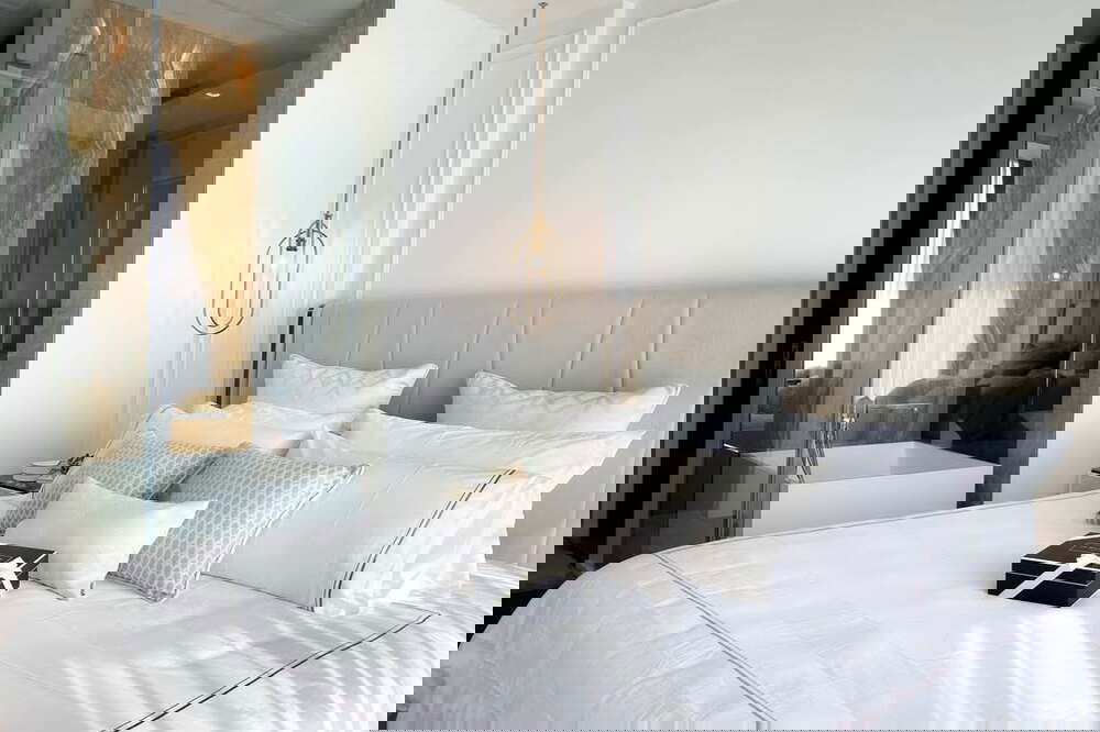 รูป 🔥 สำหรับเช่า !! วิวสวน, ชั้นสูง 24++, ตกแต่งสไตล์โมเดิร์น !! 🔥 Code C20250100014........28 Chidlom, 1 ห้องนอน, 1 ห้องน้ำ, แต่งครบ, พร้อมเข้าอยู่📣📣 - รูปที่ 14/22