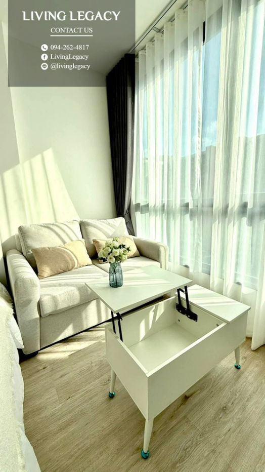 รูป SO8KSU ให้เช่าคอนโด The Rich Rama 9 - Srinakarin 28 ตร.ม. ชั้น 15 line id : @livinglegacy - รูปที่ 3/10