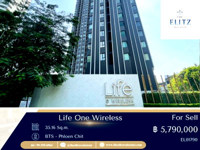ขายคอนโด : ✨ดีลช็อกโลก Life One Wireless ห้องสวย สภาพนางฟ้า ราคาถูกที่สุดบนถนนวิทยุ 🎉