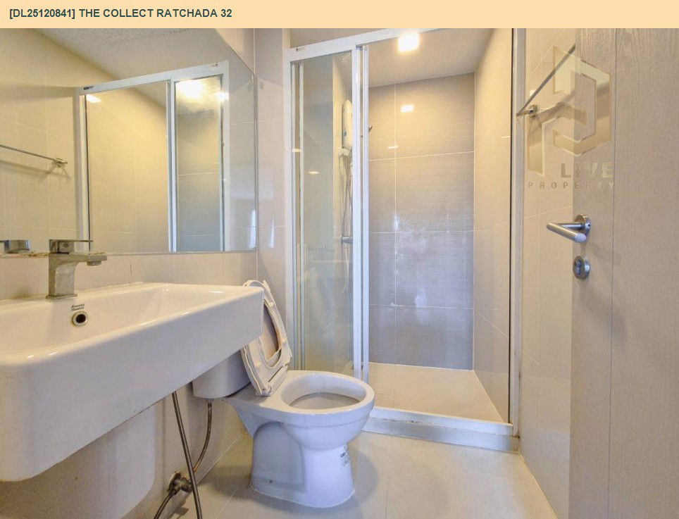 รูป DL25120841 ให้เช่าคอนโด เดอะ คอลเล็ค รัชดา 32 (The Collect Ratchada 32) ใกล้ MRT ลาดพร้าว พร้อมเข้าอยู่ โทรด่วน 0614453194 LineID @162cjixi - รูปที่ 10/10