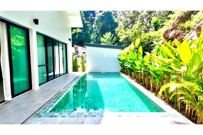 บ้านเดี่ยว สุราษฎร์ธานี : [920121075-88] Peaceful Modern 3-Bedroom Pool Villa Project in Lamai, Koh Samui