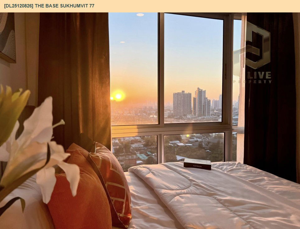 รูป DL25120826 ขายคอนโด เดอะ เบส สุขุมวิท 77 (The Base Sukhumvit 77) ใกล้ BTS อ่อนนุช พร้อมเข้าอยู่ โทรด่วน 0800343450 LineID @655ebbvc - รูปที่ 14/16