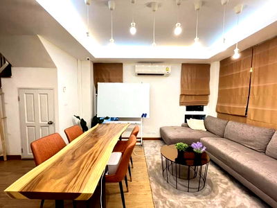 ทาวน์โฮมให้เช่า : เช่า ให้เช่า ปล่อยเช่า ทาวน์เฮ้าส์ รัชดาภิเษก MRT รัชดาภิเษก ราคาถูก สนใจ Line: @951qfbfi