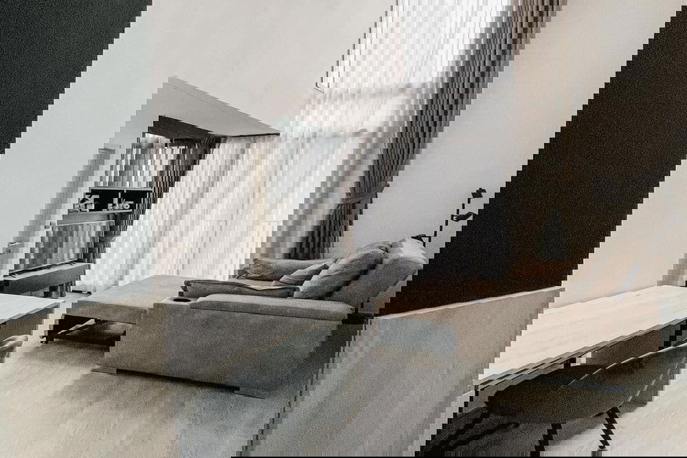 รูป ขายพร้อมผู้เช่า ! เพดานสูง, ชั้นสูง 36+, ทำเลดี, ส่วนกลางอลังการ! Code C20230900884...The Line Sukhumvit 101, 1 นอน, 1 น้ำ Duplex, แต่งครบ, ราคาพิเศษ! - รูปที่ 2/14