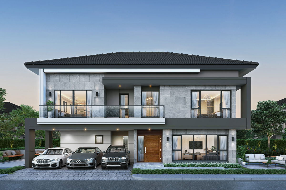 รูป ขายบ้านมือ 1 จากโครงการ เดอะซิตี้ ติวานนท์-งามวงศ์วาน 2  | ติดต่อฝ่ายขาย : 061-6598997- Line OA : @Newlight (มี@) - รูปที่ 14/16