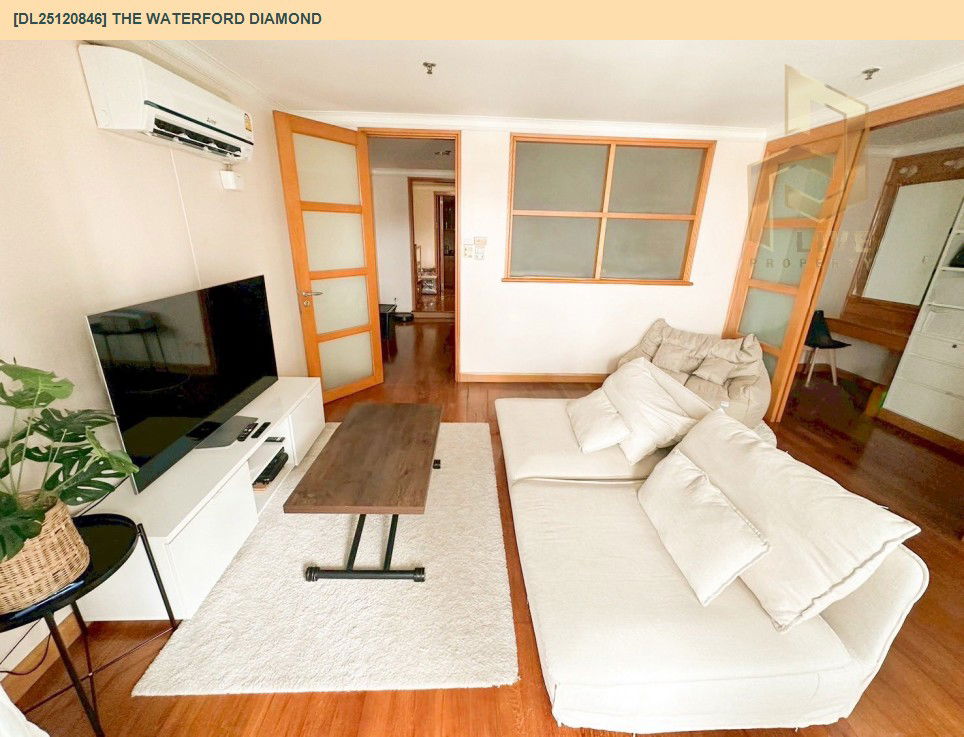 รูป DL25120846 ให้เช่าคอนโด เดอะ วอเตอร์ ฟอร์ด ไดมอนด์  (The Waterford Diamond ) ใกล้ BTS พร้อมพงษ์ พร้อมเข้าอยู่ โทรด่วน 0656133286 LineID @897iyzll - รูปที่ 3/8