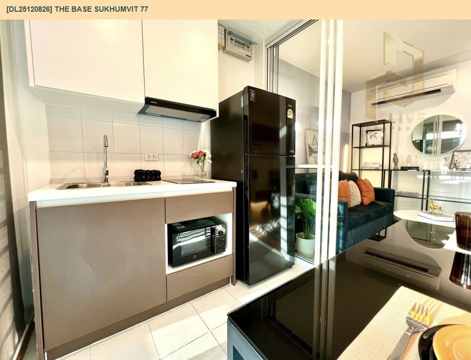 รูป DL25120826 ขายคอนโด เดอะ เบส สุขุมวิท 77 (The Base Sukhumvit 77) ใกล้ BTS อ่อนนุช พร้อมเข้าอยู่ โทรด่วน 0800343450 LineID @655ebbvc - รูปที่ 9/16
