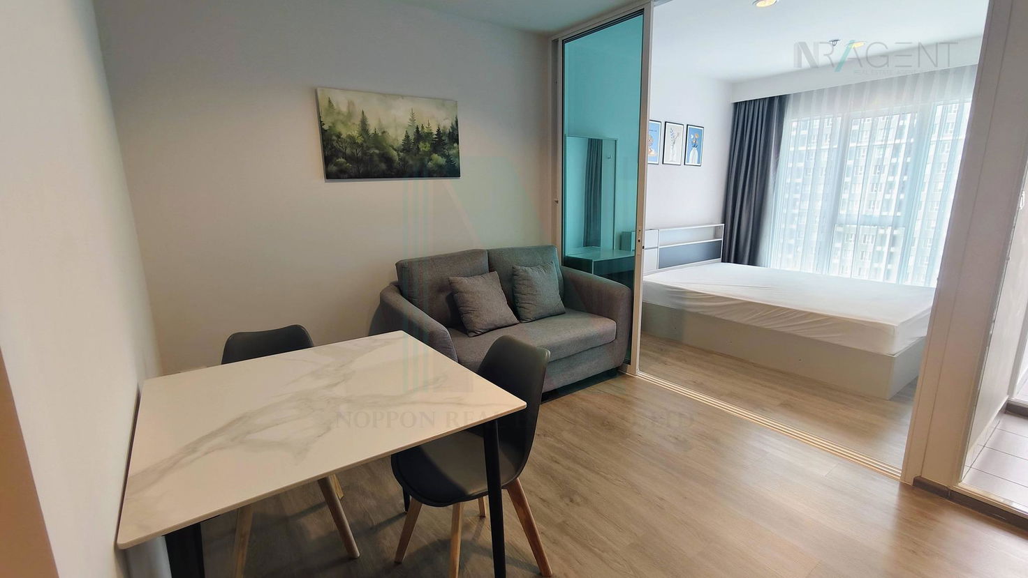 รูป ให้เช่าคอนโด รีเจ้นท์ โฮม บางนา อาคาร D ชั้น 11 1 ห้องนอน ขนาด 28.00 ตรม ใกล้ BTS บางนา - รูปที่ 1/8