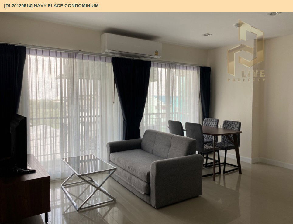 รูป DL25120814 ให้เช่าคอนโด นาวีเพลส เฉลิมพระเกียรติ 48 (Navy Place Condominium) ใกล้ - พร้อมเข้าอยู่ โทรด่วน 0614453194 LineID @162cjixi - รูปที่ 3/14