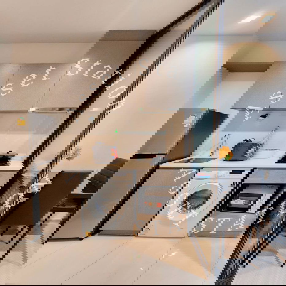 รูป 🏢เก็บกระเป๋าเข้ามาเลย! Life Asoke Hype ใกล้มศว ห้องราคาดี | MRT พระราม 9 - รูปที่ 7/9