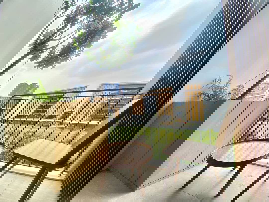 รูป 🌆 ให้เช่า: Mori Haus | คอนโดสไตล์รีสอร์ต กลางเมืองสุขุมวิท | แต่งครบ พร้อมอยู่ ย้ายด่วนได้ @90condo 🌃 - รูปที่ 9/10