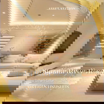 🪽ขายห้องหรู Supalai River Resort แต่งโทนมินิมอล ห้องใหญ่ | BTS กรุงธนบุรี✨