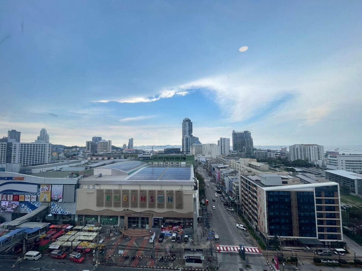 รูป ขาย คีน เซ็นเตอร์ ศรีราชา ชั้นสูง วิวสวย บรรยากาศกลางเมืองศรีราชา ทำเลดี ใกล้สถานที่ท่องเที่ยว แหล่งชุมชน - รูปที่ 12/12