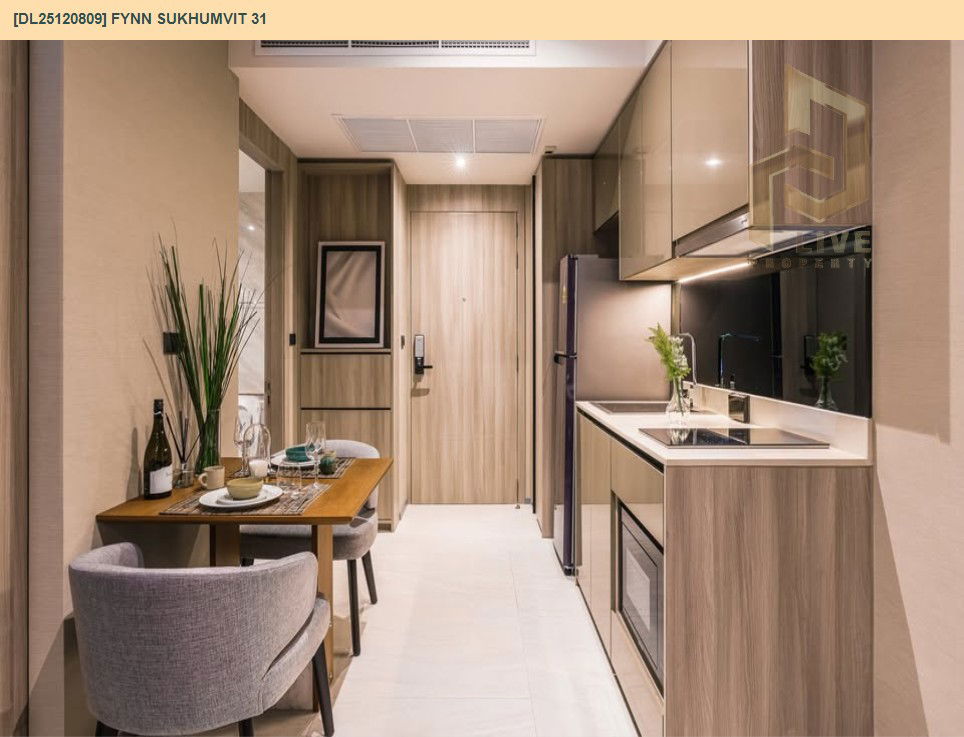 รูป DL25120809 ขายคอนโด ฟินน์ สุขุมวิท 31 (FYNN Sukhumvit 31) ใกล้ MRT สุขุมวิท พร้อมเข้าอยู่ โทรด่วน 0653619502 LineID @534wlwof - รูปที่ 4/9