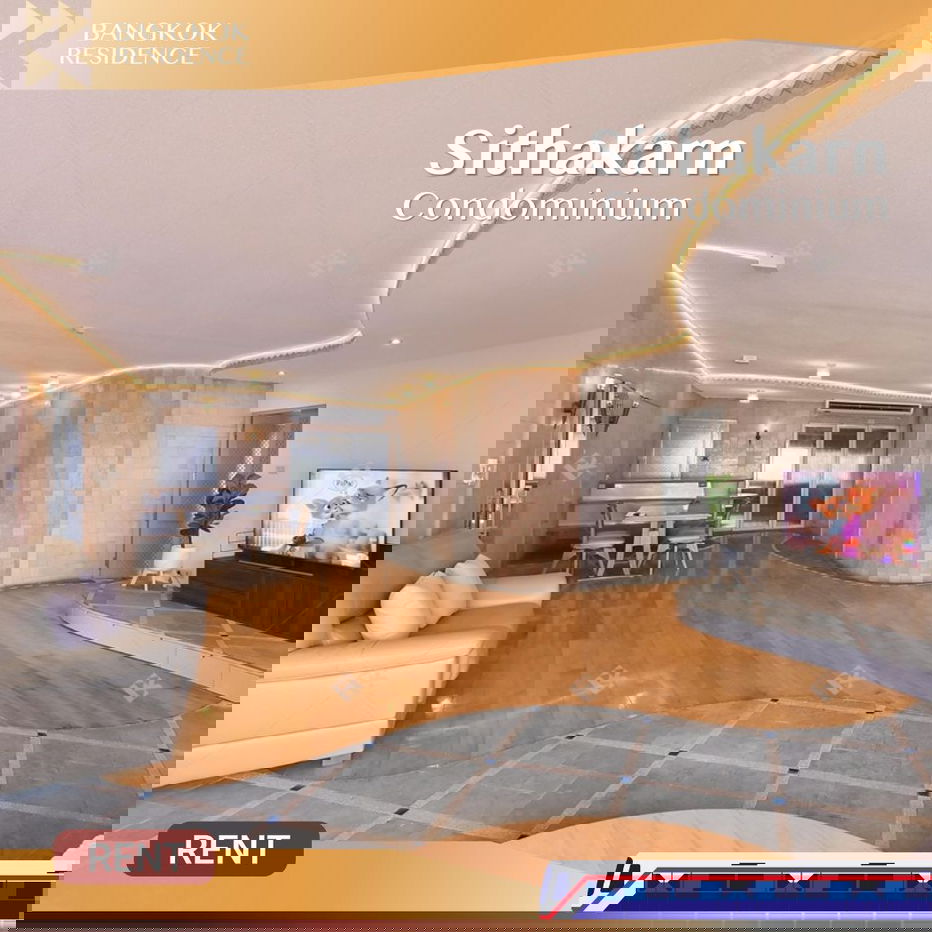 picture Rare Unit 💎 Sithakarn Condominium 🐾 Pet-friendly, spacious, near BTS Chidlom - 1/24