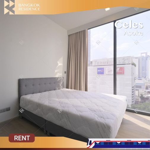Celes Asoke 💖 ยูนิตสวยเฟอร์ครบ จัดเต็มทุกดีเทล⭐ ใกล้ MRT สุขุมวิท